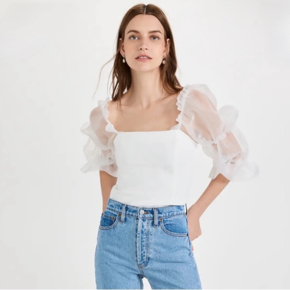 Amanda Uprichard Bria Top
